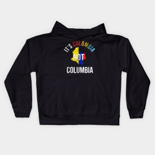 It's Colombia Not Columbia Kids Hoodie